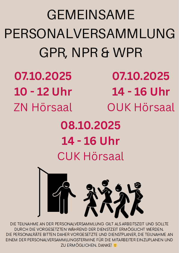 Personalversammlungen